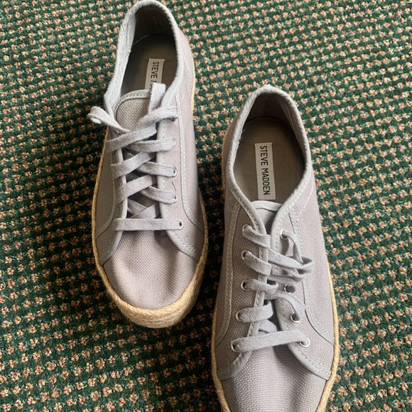 Steve Madden Fabric Espadrille Sneaker - Picture 2 of 7